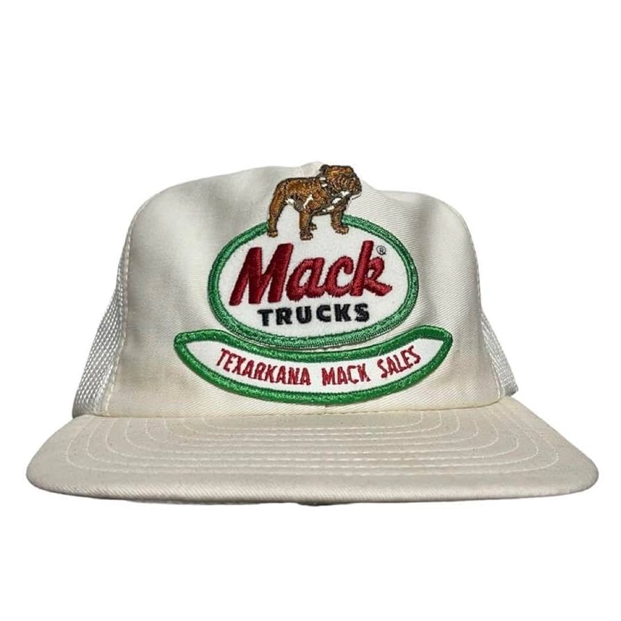 希少カラー MACK TRUCKS  ビンテージ トラッカーキャップ クリーム Amazon.co.jp: カラー MACK TRUCKS ビンテージ トラッカー